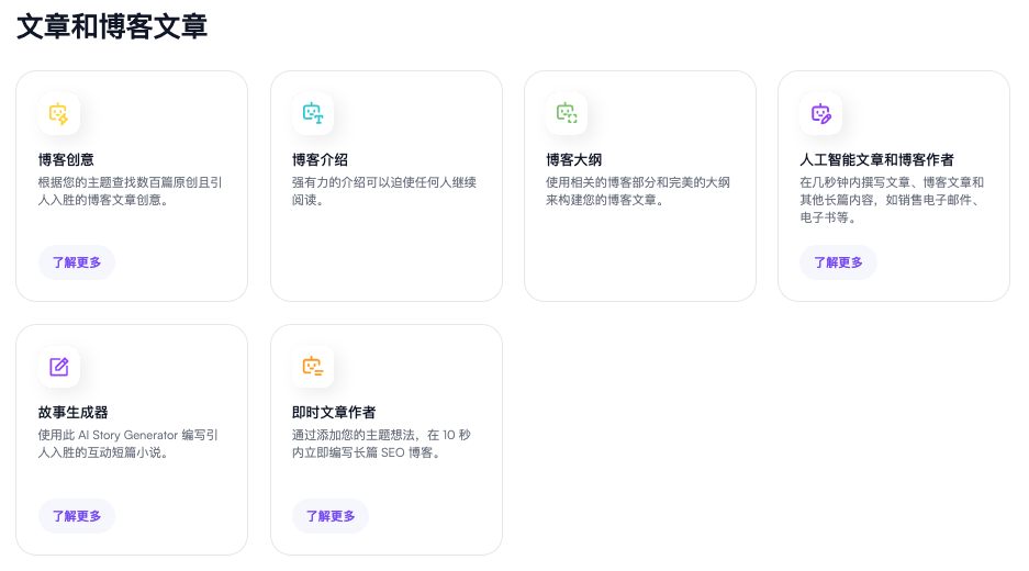 Writesonic：AI写作工具