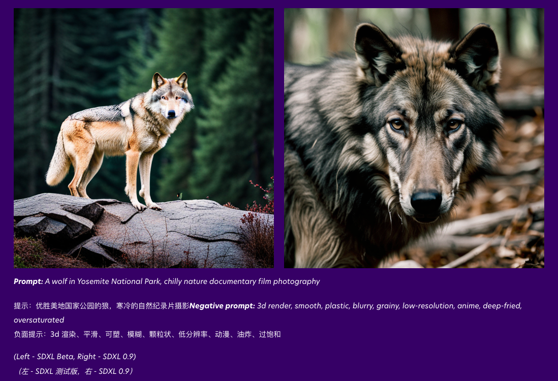 Stability AI发布最新版Stable Diffusion XL 0.9(SDXL 0.9)