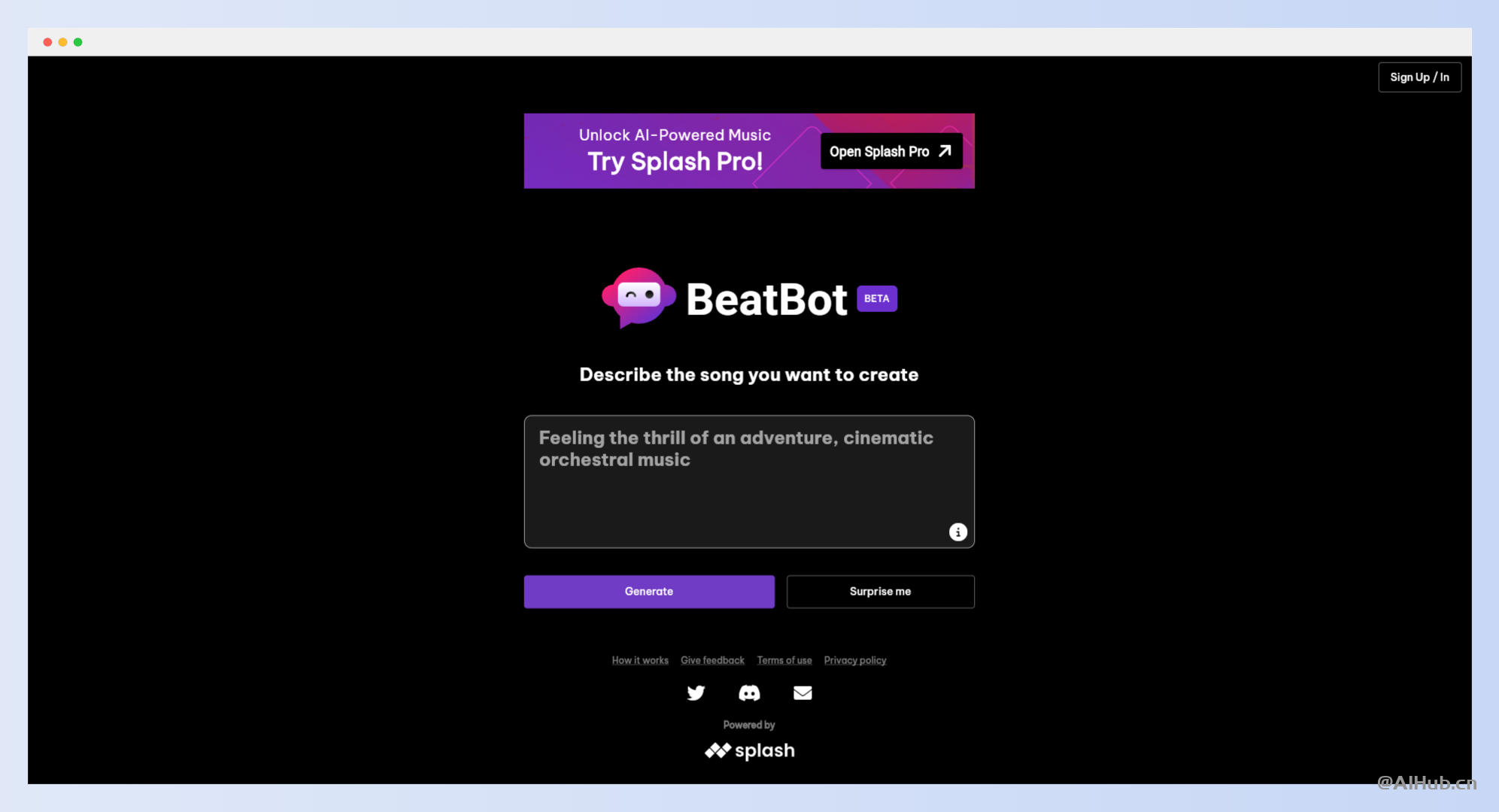 BeatBot：免费在线AI音乐创作工具