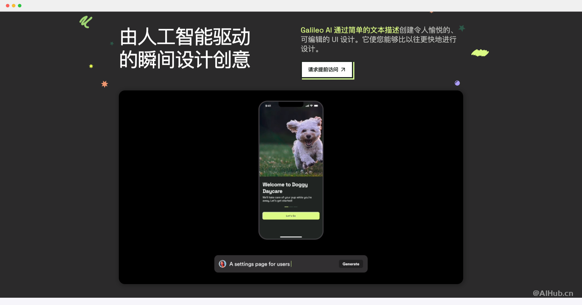 Galileo AI-AI驱动的UI界面设计工具