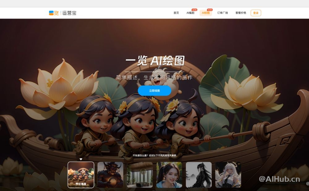 一览AI绘图