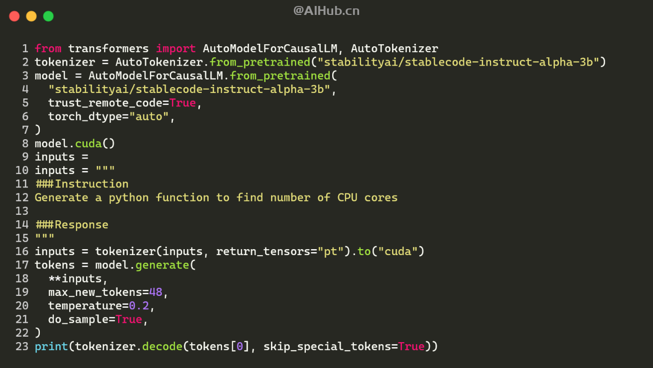 StableCode:Stability AI发布的AI编程产品