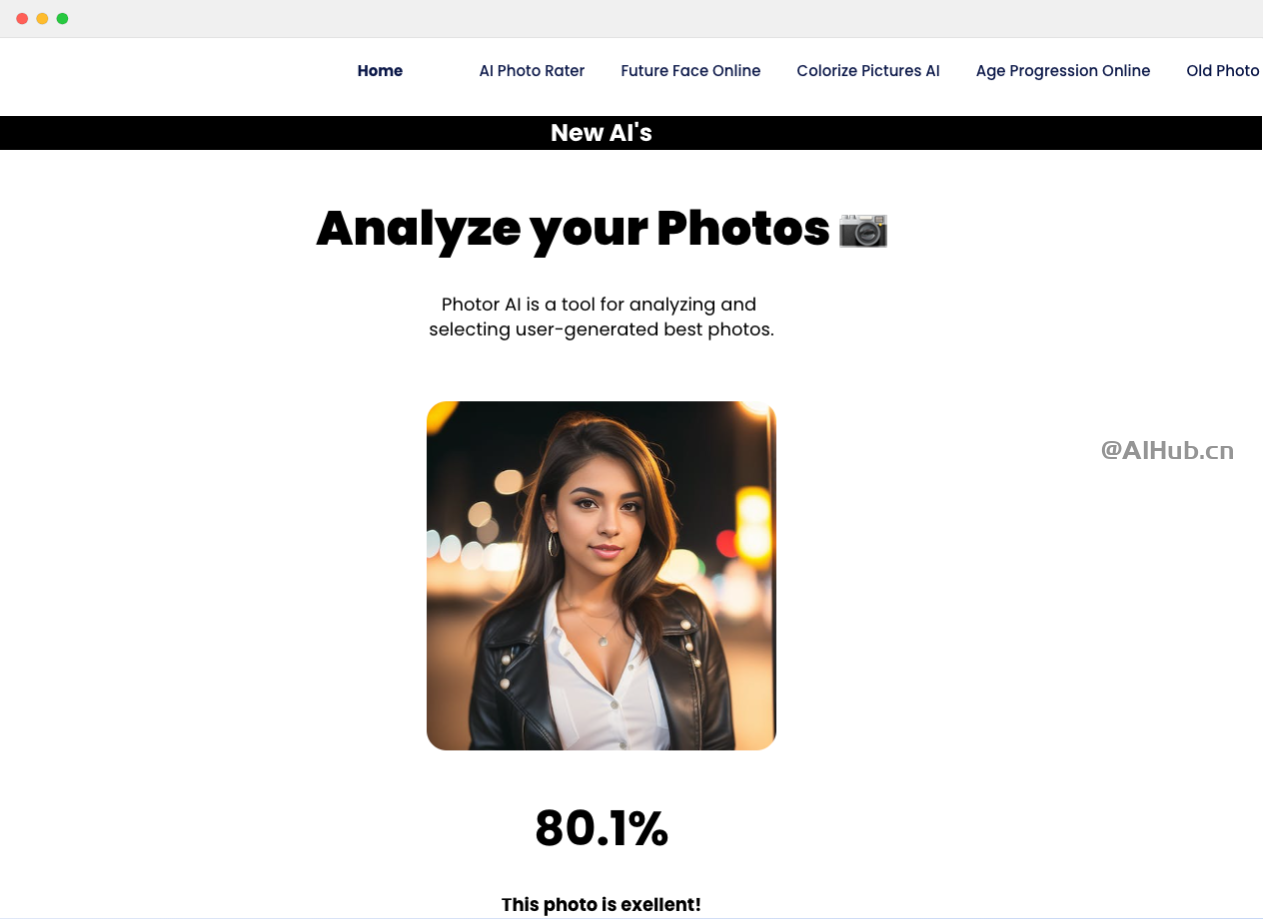 Photor AI:智能选择你的最佳形象照片