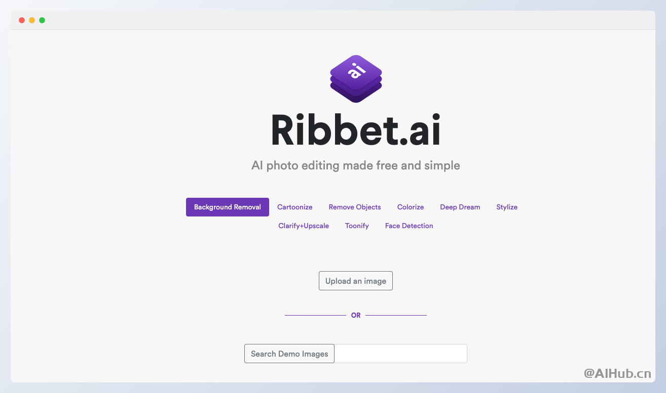 Ribbet.ai-简单免费的AI照片编辑平台