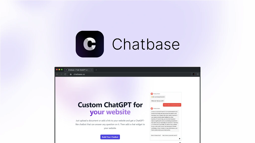Chatbase-聊天机器人定制平台