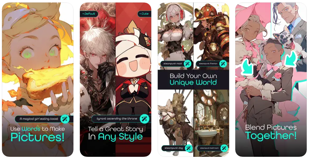 Midjourney微调动漫模型Nijijourney APP正式上架App Store