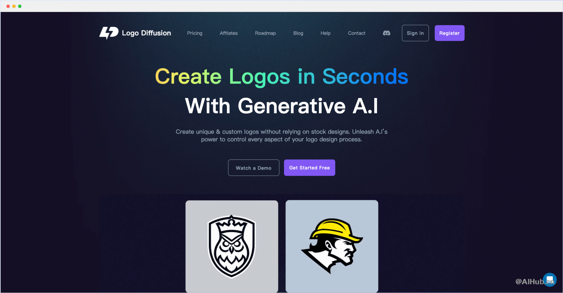 Logo Diffusion-在线Logo和标志生成AI工具