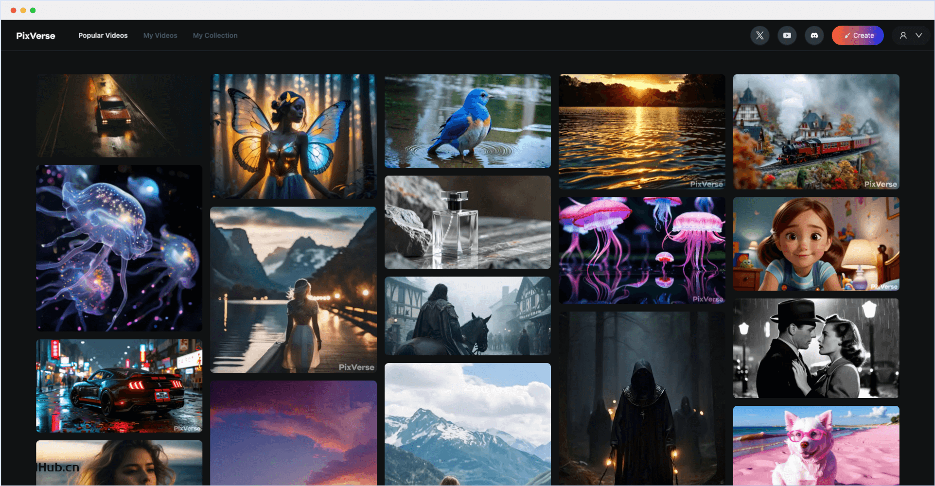 PixVerse AI-免费在线AI视频生成工具