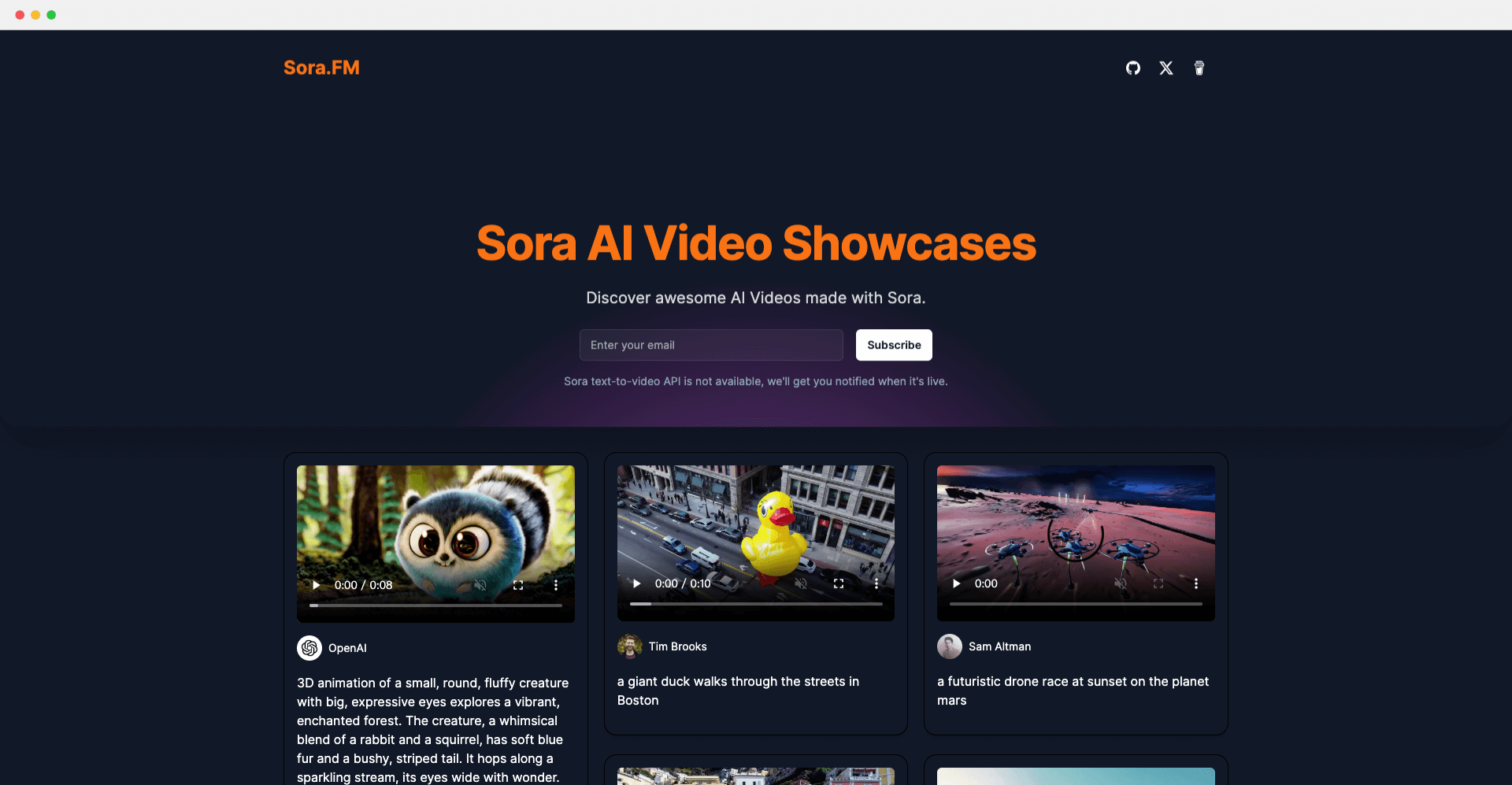 Sora.FM