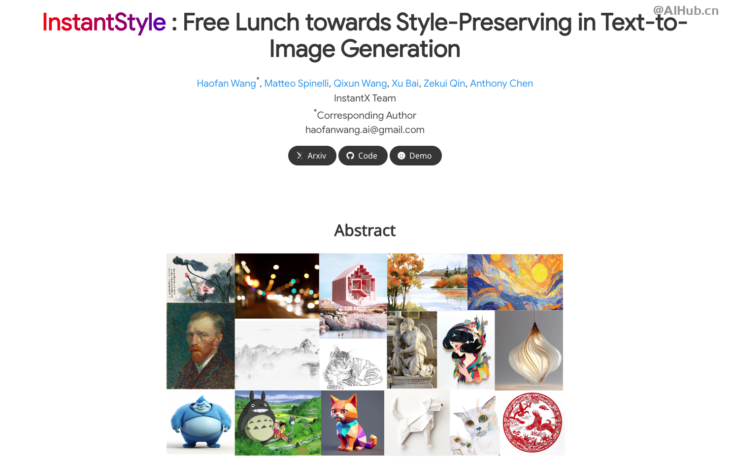 InstantStyle