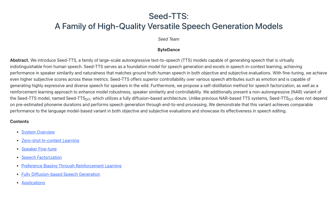Seed-TTS