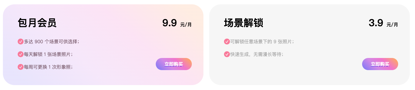 如果相机的产品价格