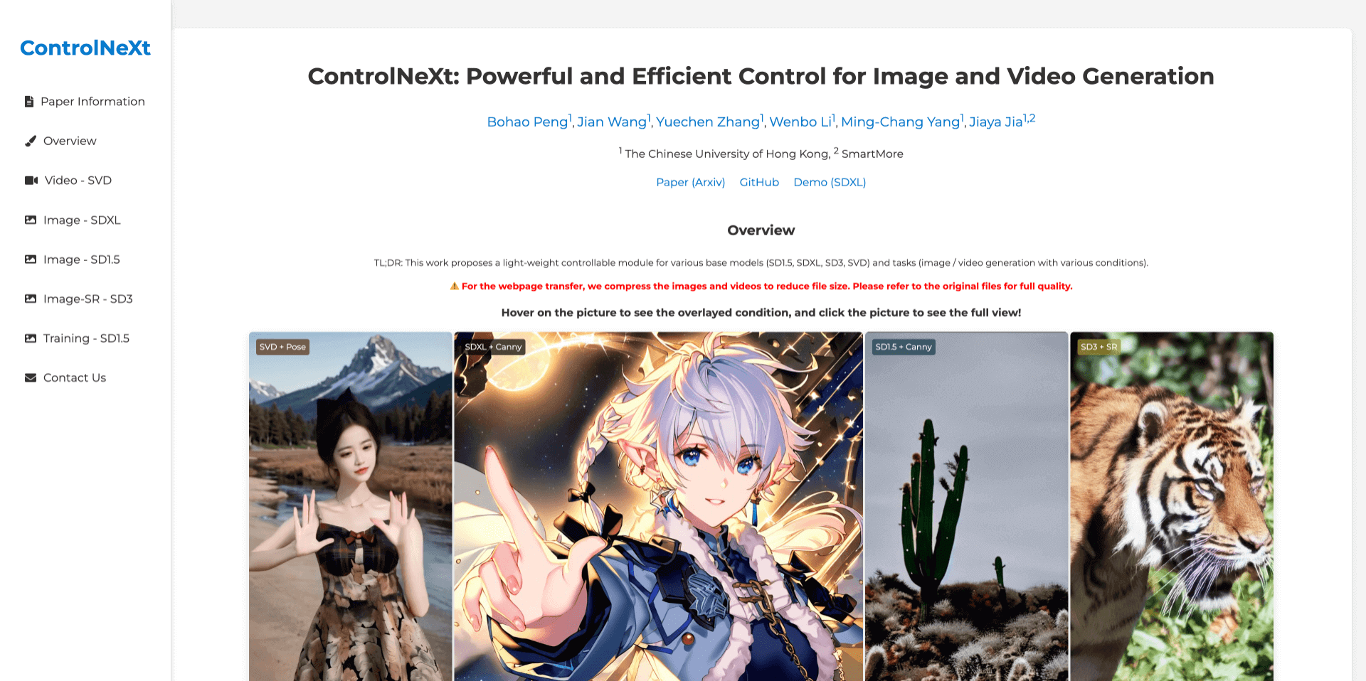 ControlNeXt