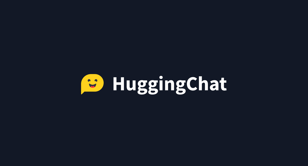 HuggingChat macOS
