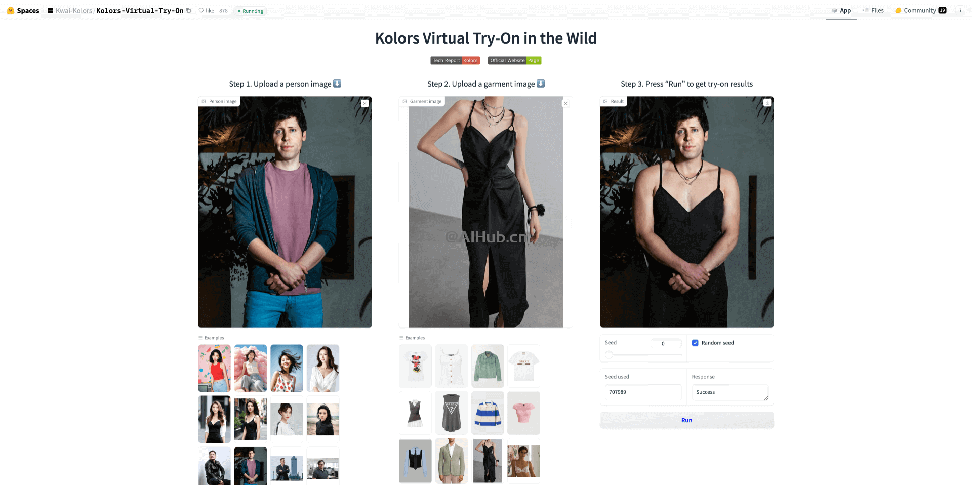 Kolors Virtual Try-On