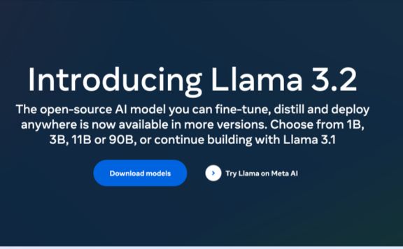 Llama 3.2:Meta最新推出的开源模型,包括视觉大语言模型和设备端纯文本模型