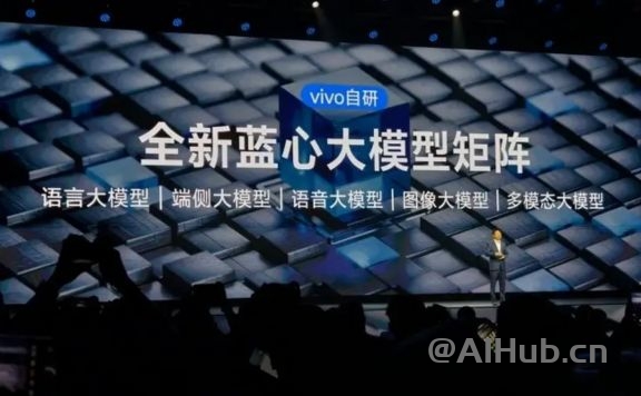 vivo 全新蓝心大模型矩阵发布，推出 30 亿蓝心端侧大模型 3B、语音大模型