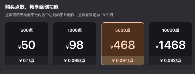 绘创的产品价格