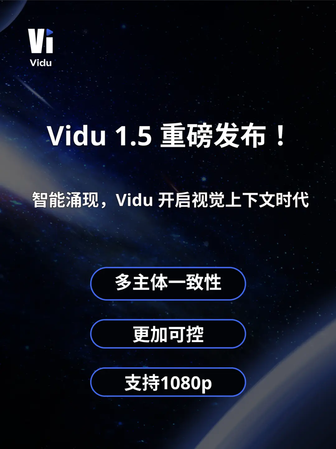 生数科技正式发布Vidu 1.5版本,限时体验3次