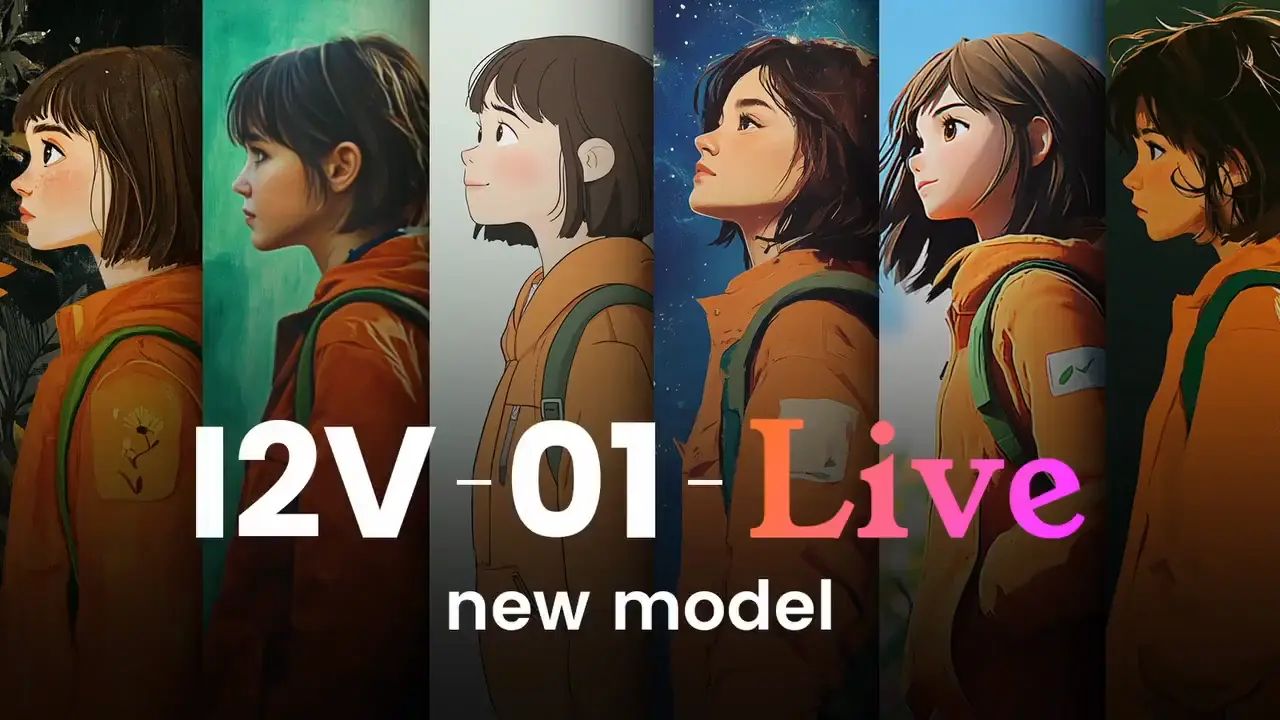 I2V-01-Live:海螺推出的AI视频生成模型,将静态艺术转化为动态视频