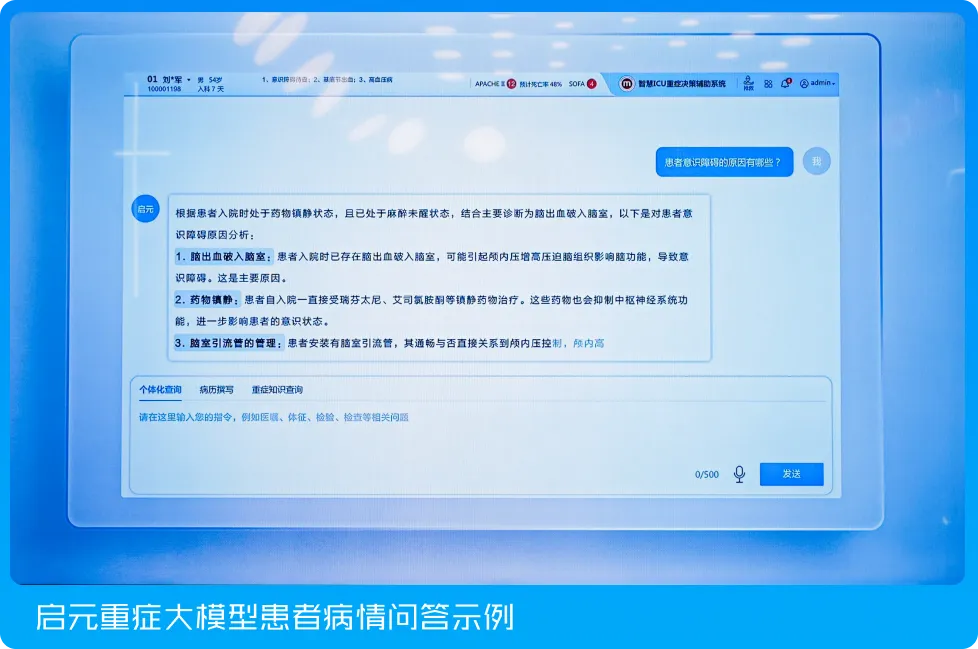 启元重症大模型