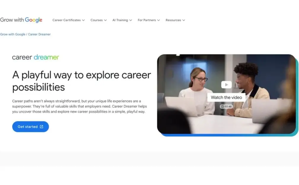 Career Dreame:谷歌推出的AI求职工具,用AI帮你找到理想工作
