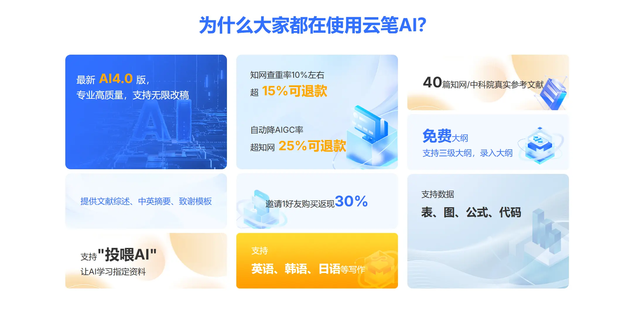 云笔AI - 专为论文写作打造的AI工具