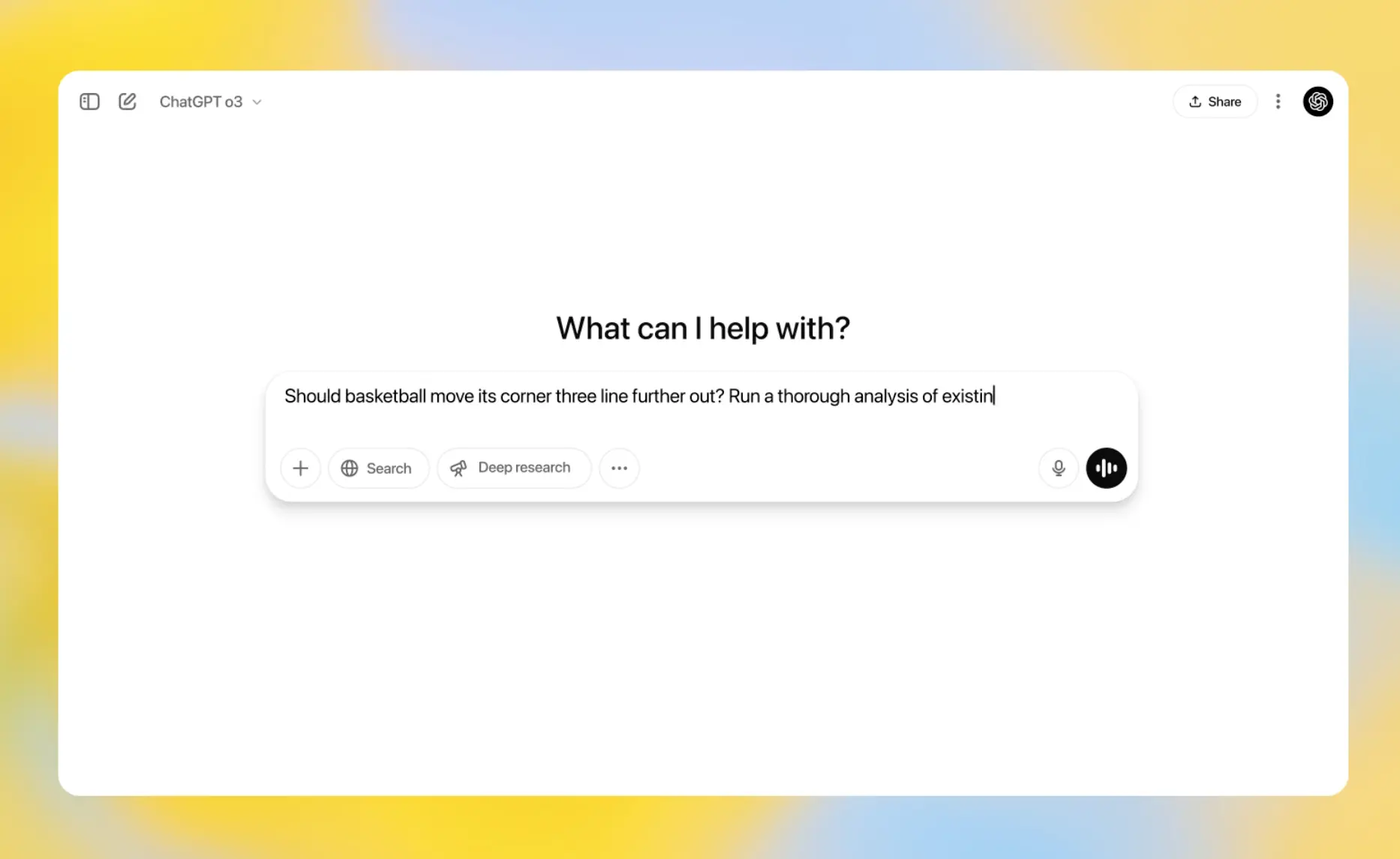 OpenAI o3