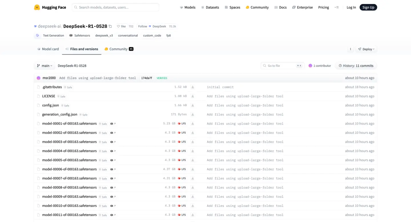 DeepSeek 发布DeepSeek-R1-0528 ，编程与推理能力大幅跃升