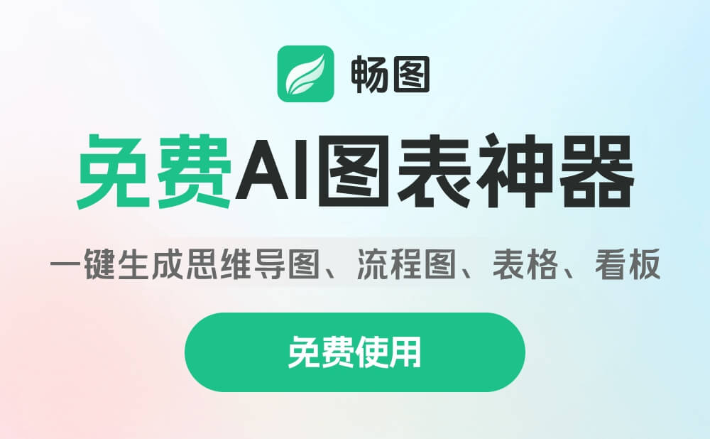 畅图AI - 免费AI图表神器,一键生成思维导图和流程图等