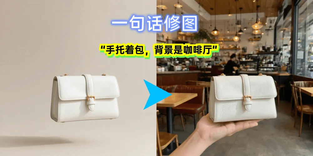 图生生 - 面向电商场景的AI修图工具，一句话修图