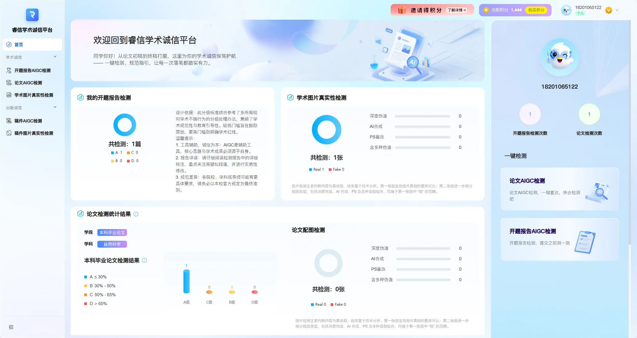 睿信论文AI检测