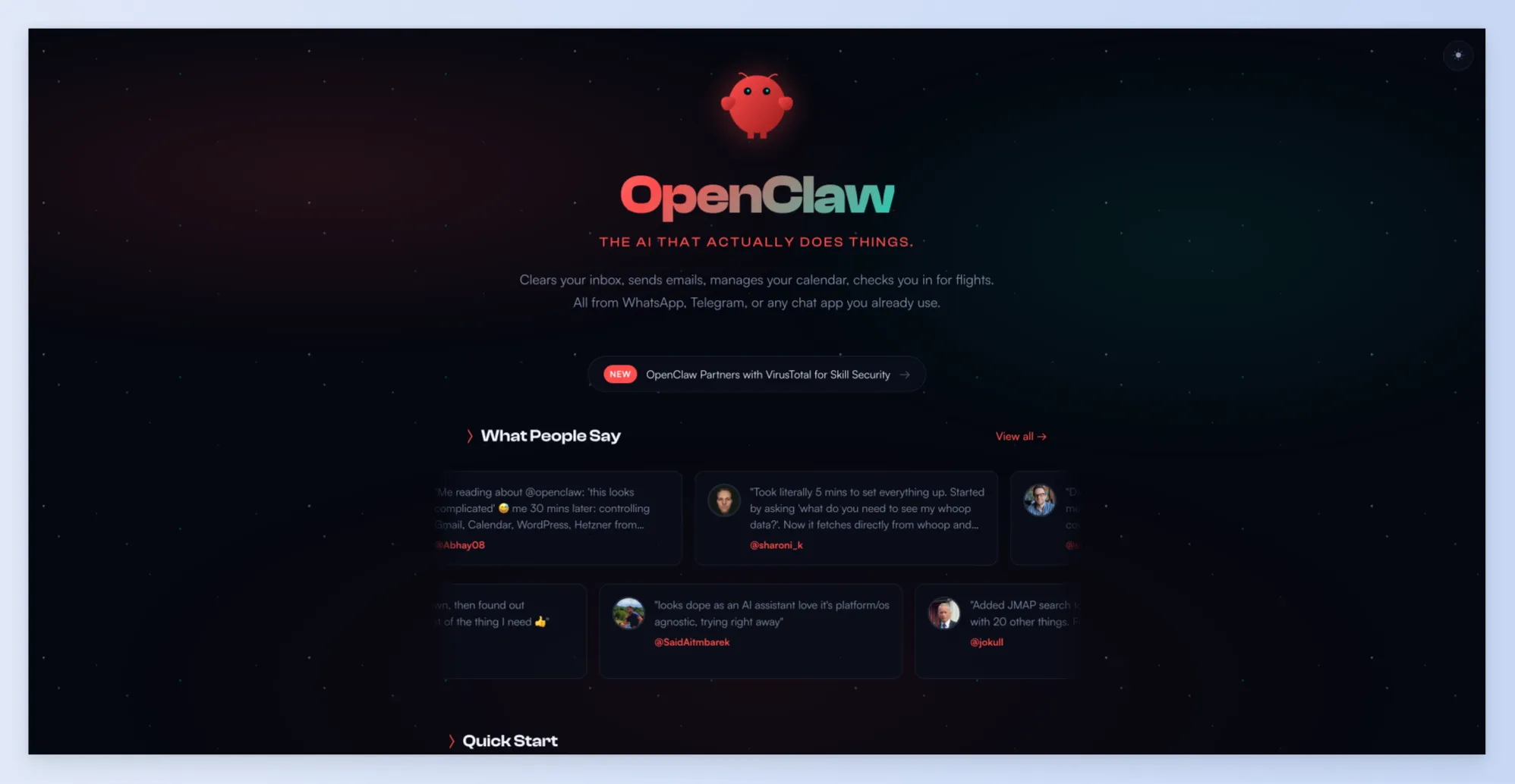 OpenClaw官网