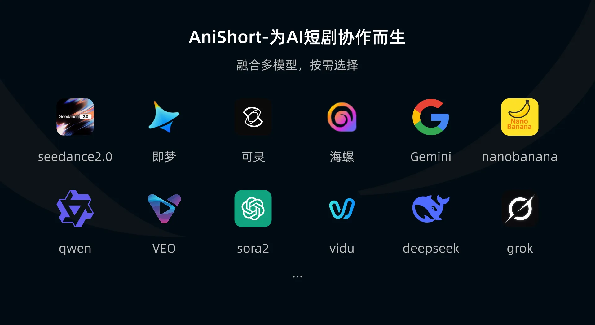 融合多模型:主流模型按需选择