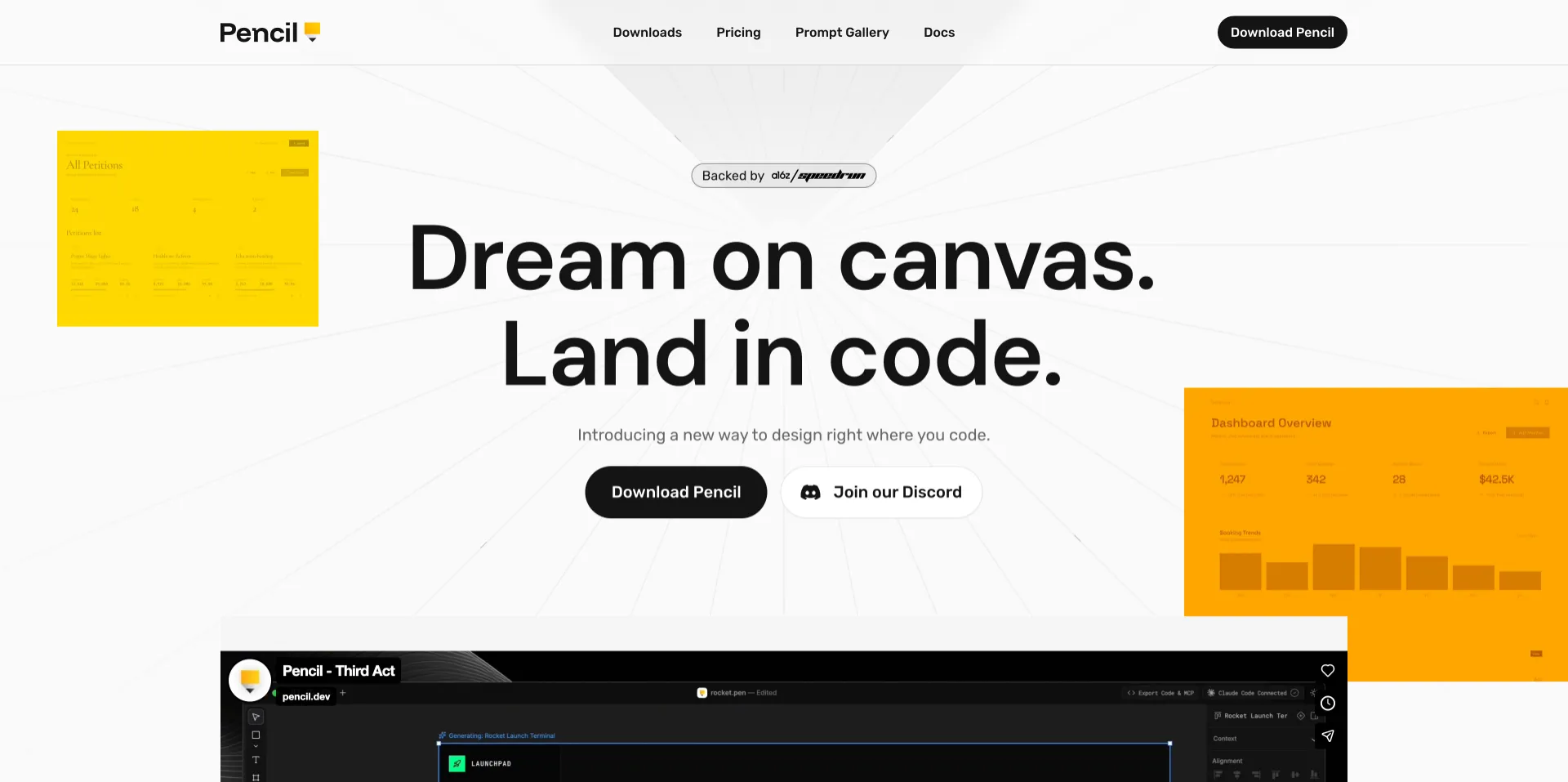Pencil - AI 原生设计工具,在 IDE 中完成从设计到代码的一站式交付