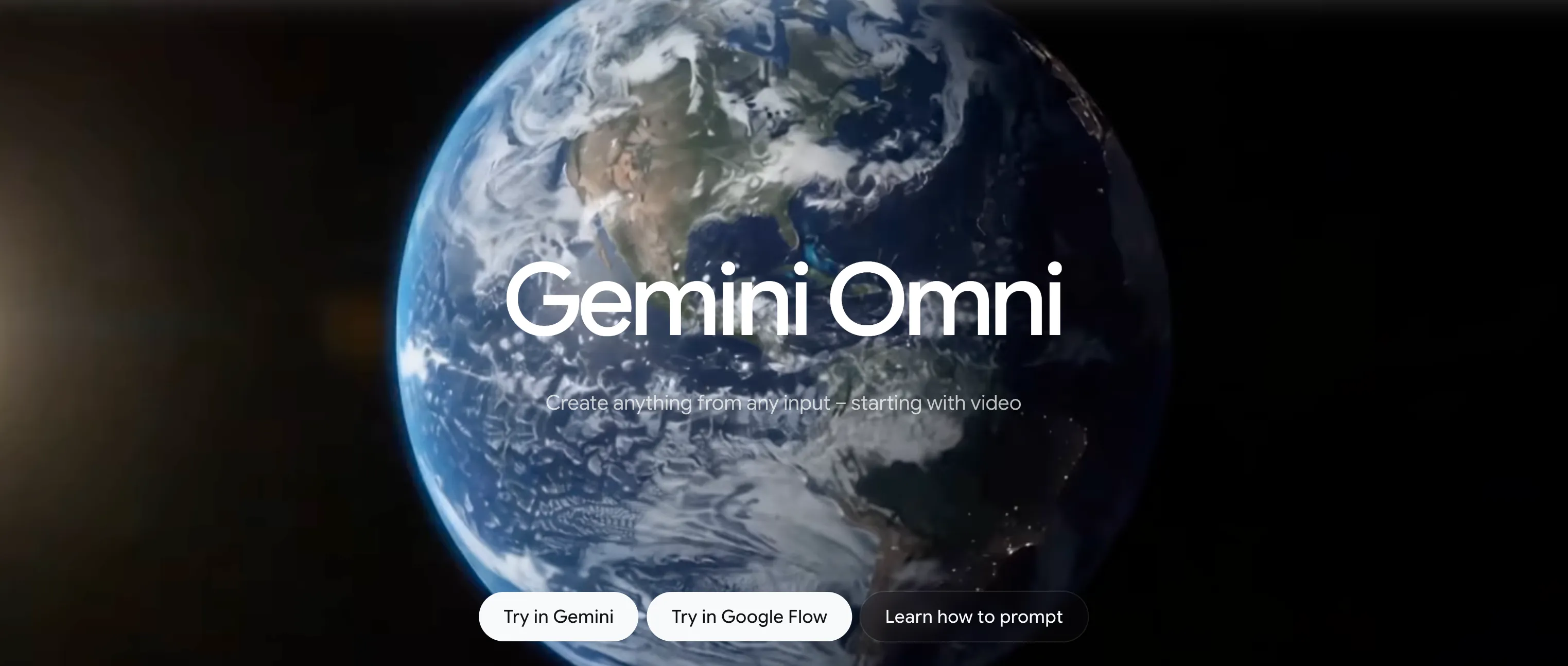 Gemini Omni 