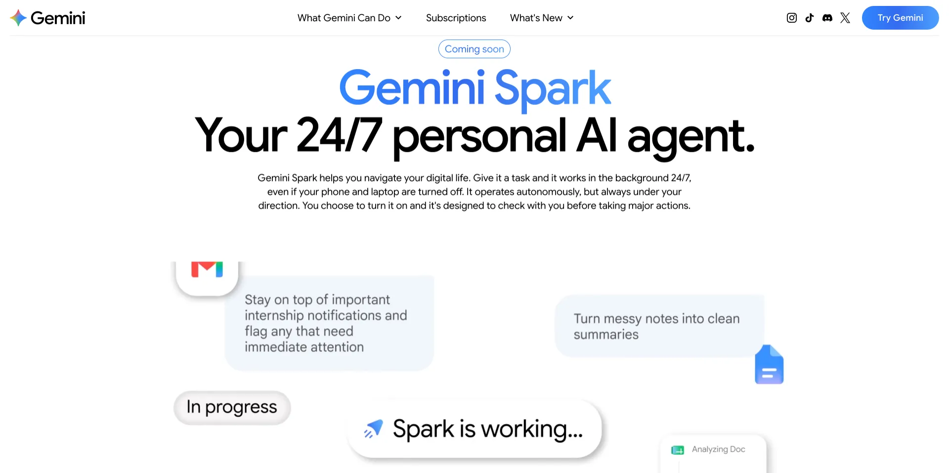 Gemini Spark