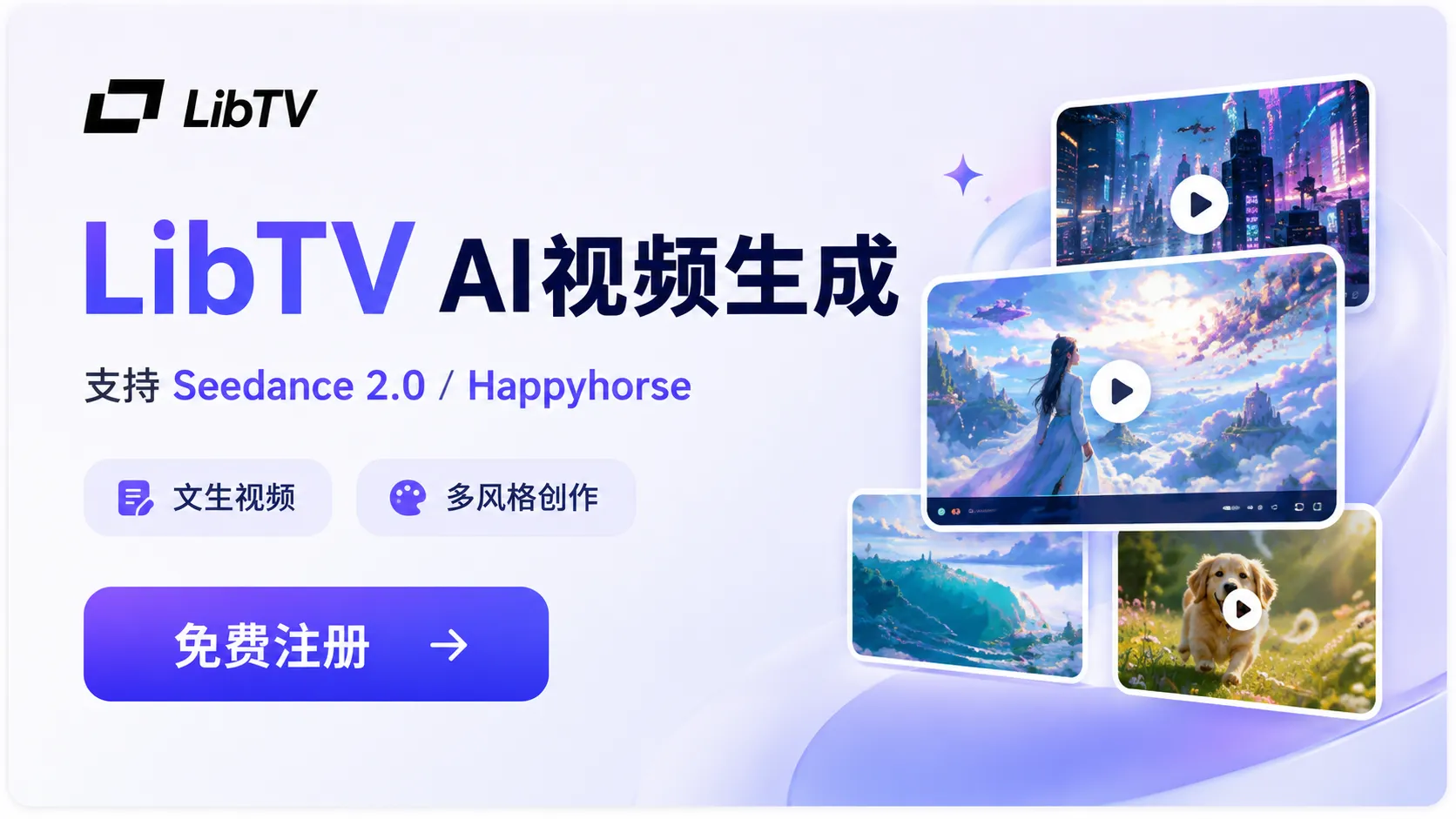 Libtv-AI视频生成